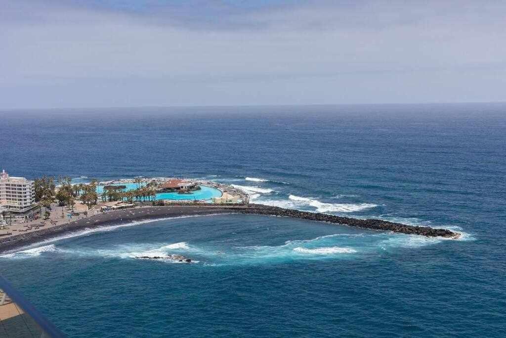 Apartamento Lazaro 26 Terraza Con Vistas Al Mar Santa Úrsula Kültér fotó